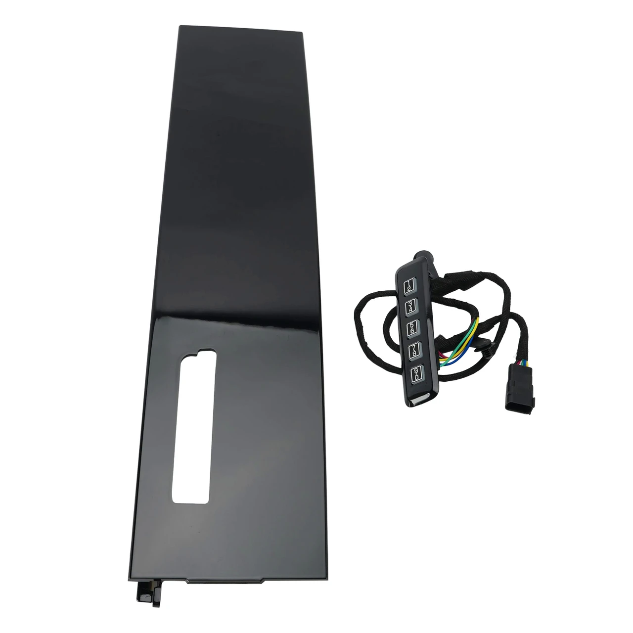 B Pillar Molding Trim w/Door Keyless Entry Keypad For Ford F-Series 2017-2026