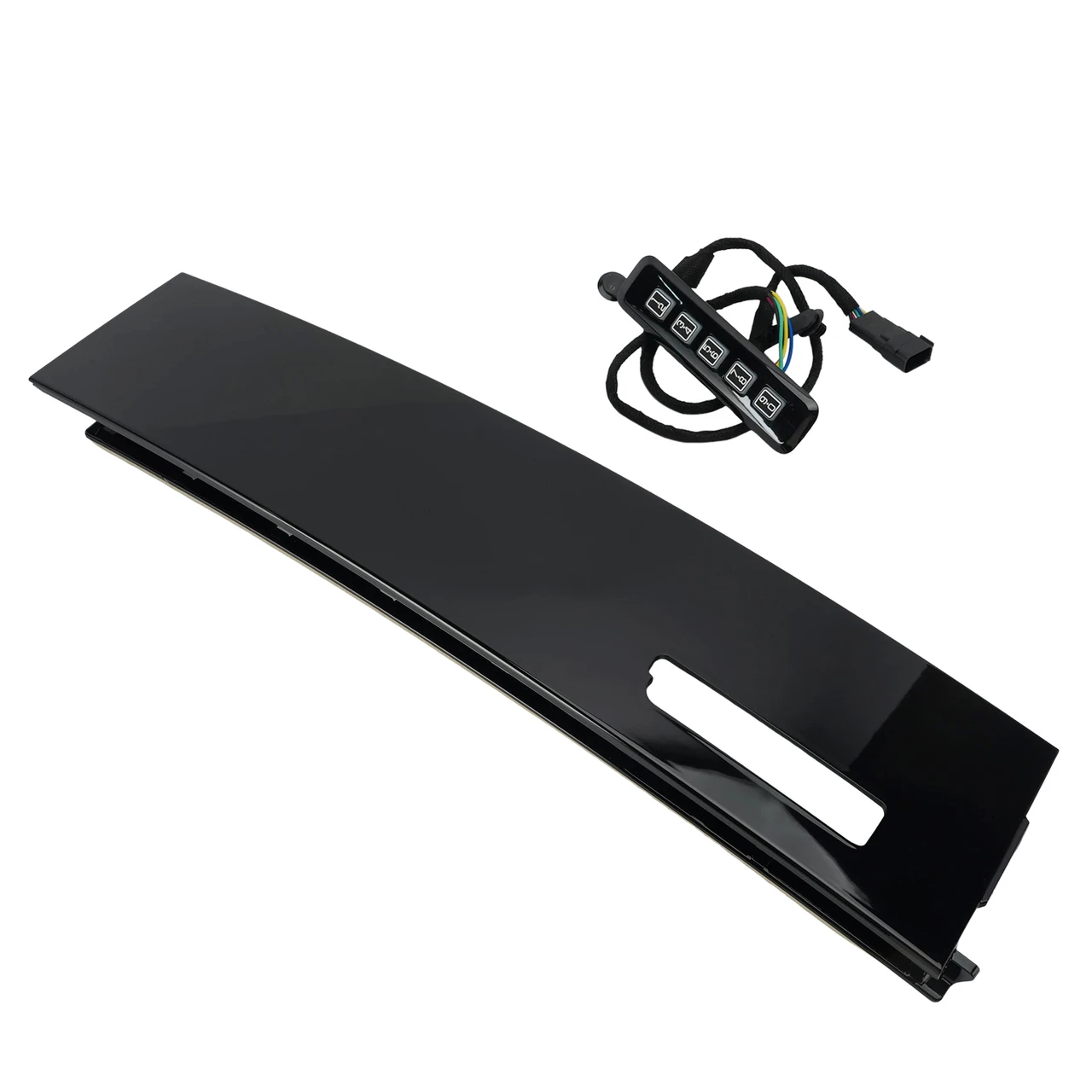 B Pillar Molding Trim w/Door Keyless Entry Keypad For Ford F-Series 2017-2026
