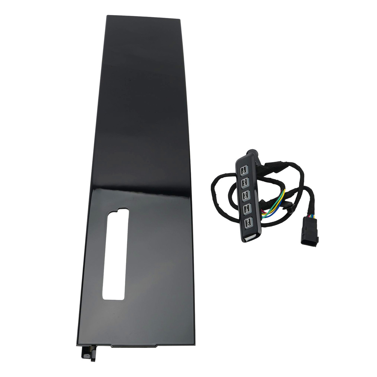 B Pillar Molding Trim w/Door Keyless Entry Keypad For Ford F-Series 2017-2026