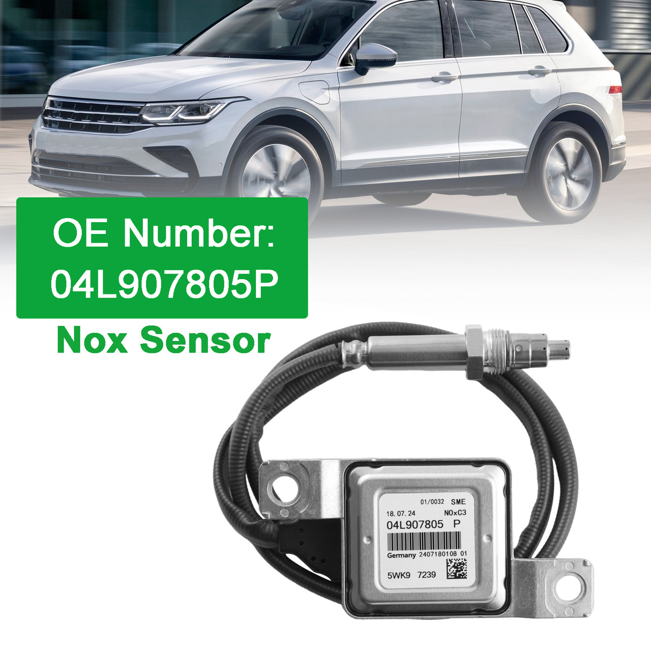 Nox Sensor 5WK97239 For VW Tiguan Caddy AUDI A3 Sportback A4 Avant