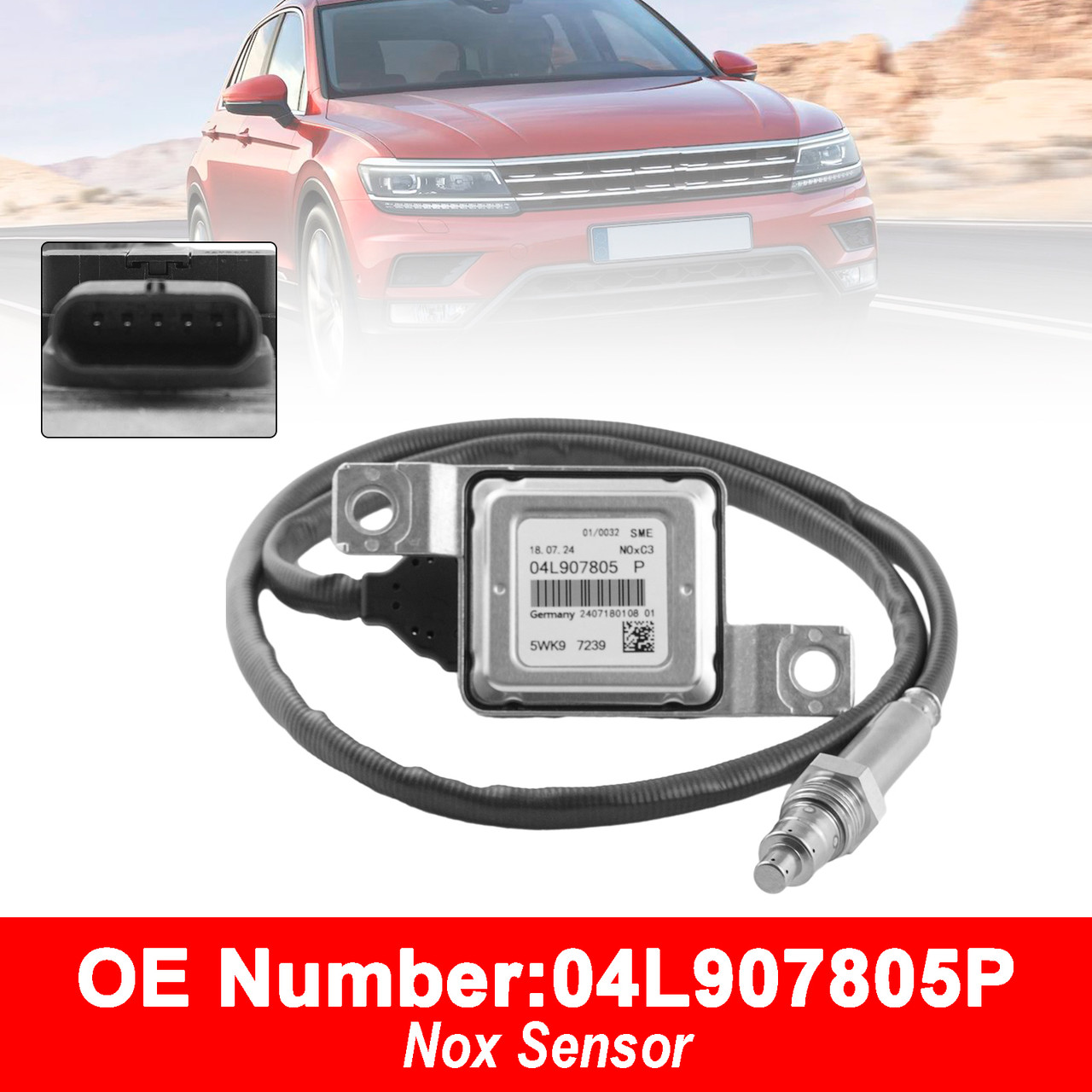 Nox Sensor 5WK97239 For VW Tiguan Caddy AUDI A3 Sportback A4 Avant