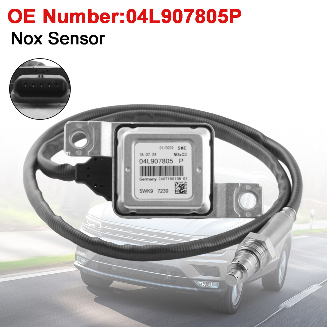 Nox Sensor 5WK97239 For VW Tiguan Caddy AUDI A3 Sportback A4 Avant