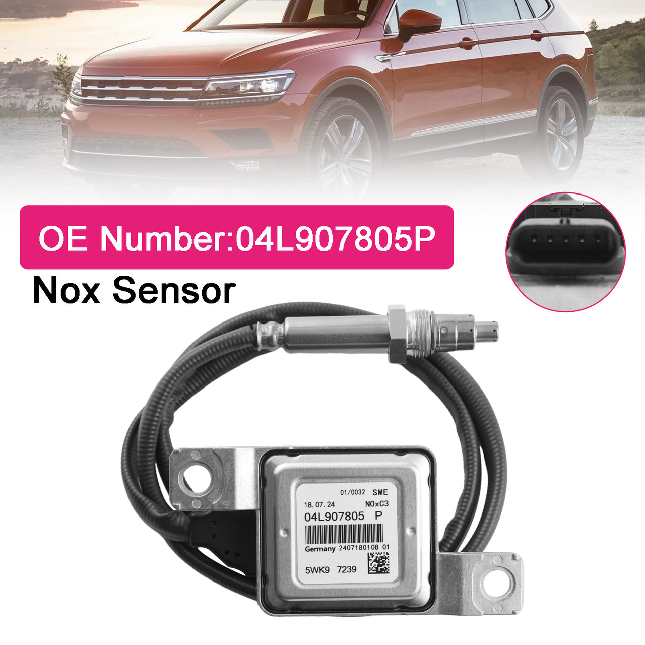Nox Sensor 5WK97239 For VW Tiguan Caddy AUDI A3 Sportback A4 Avant