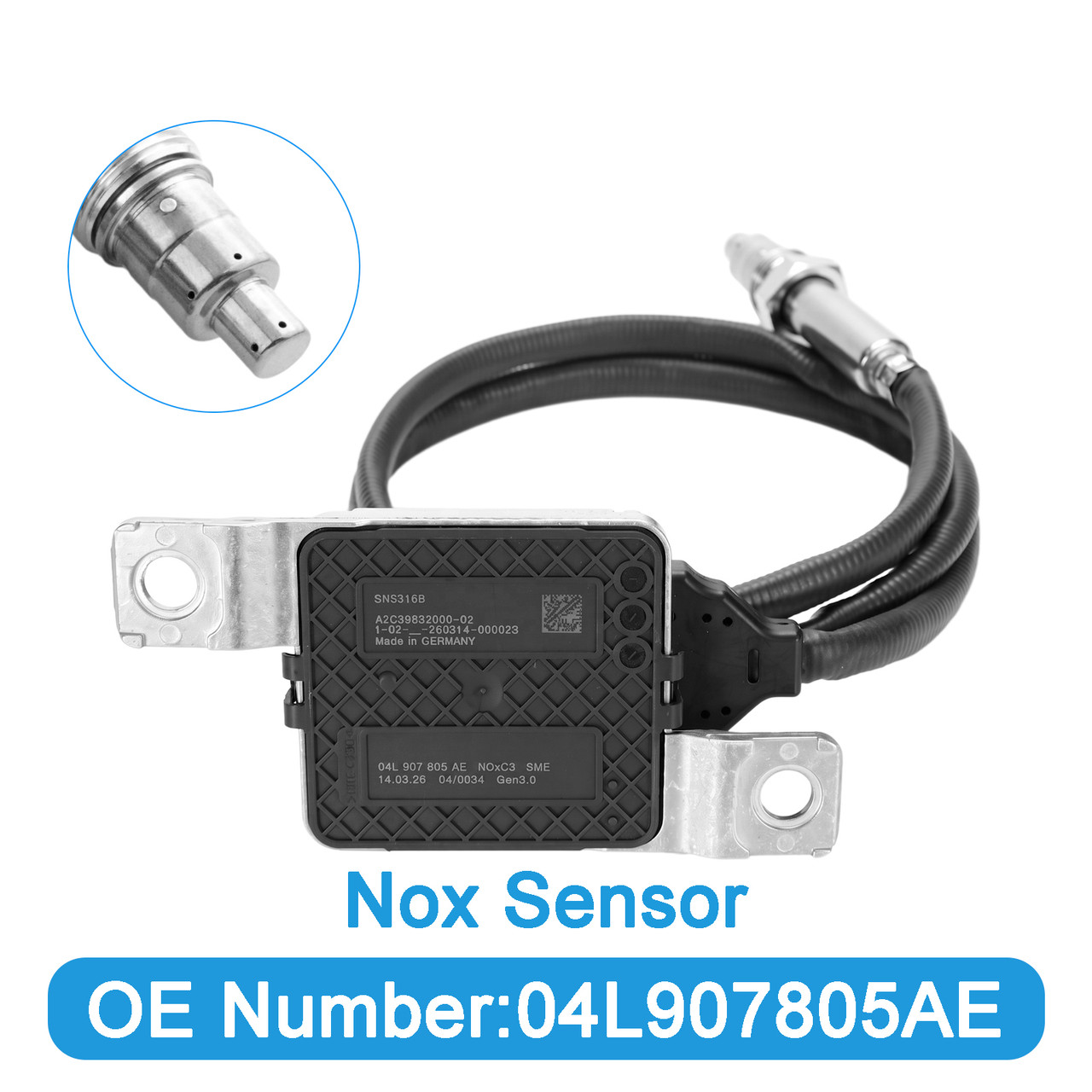 NOx Sensor 04L907805AE For VW Arteon Passat B8 Skoda Superb III