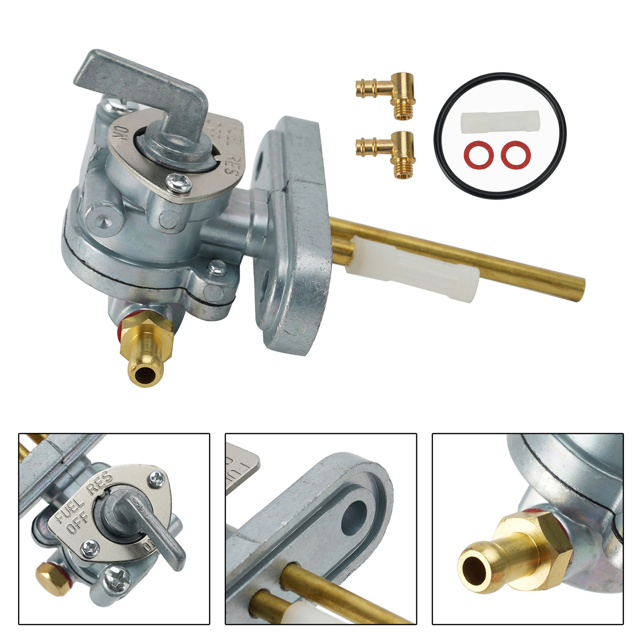 Petcock Fuel Gas Tap Valve fit for Yamaha XS500 XS650 SR500 XS1100 447-24500-01