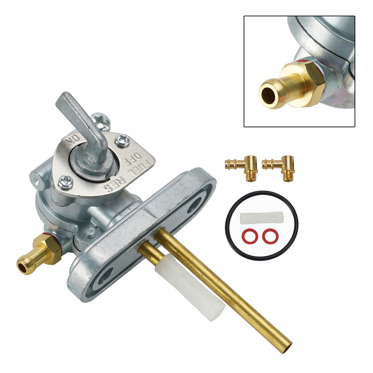 Petcock Fuel Gas Tap Valve fit for Yamaha XS500 XS650 SR500 XS1100 447-24500-01