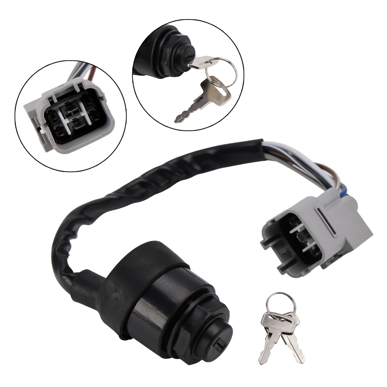 Ignition Key Switch 27005-0643 For Kawasak Krf750 Teryx 750 08-09 Krf800/Krt