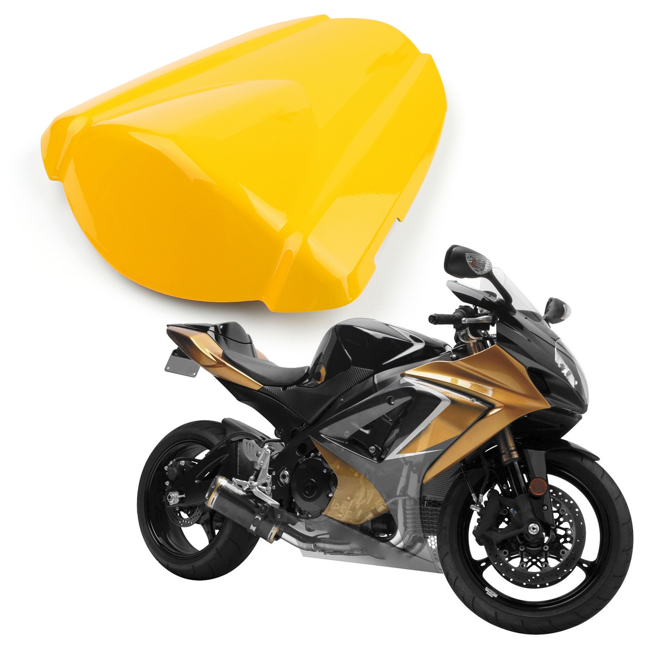 Seat Cowl Rear Seat Cover Suzuki GSXR1000 (2007-2008) K7 Yellow