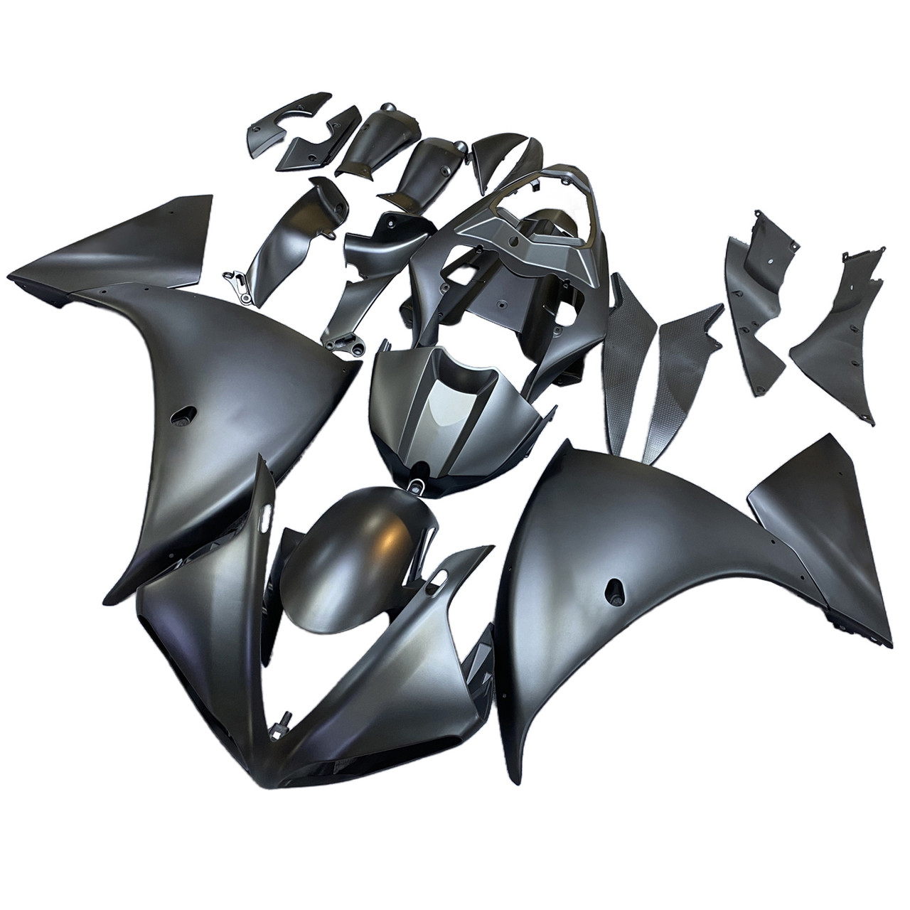 Amotopart Fairings Yamaha YZF-R1 Black Matte R1 Racing (2009-2011)