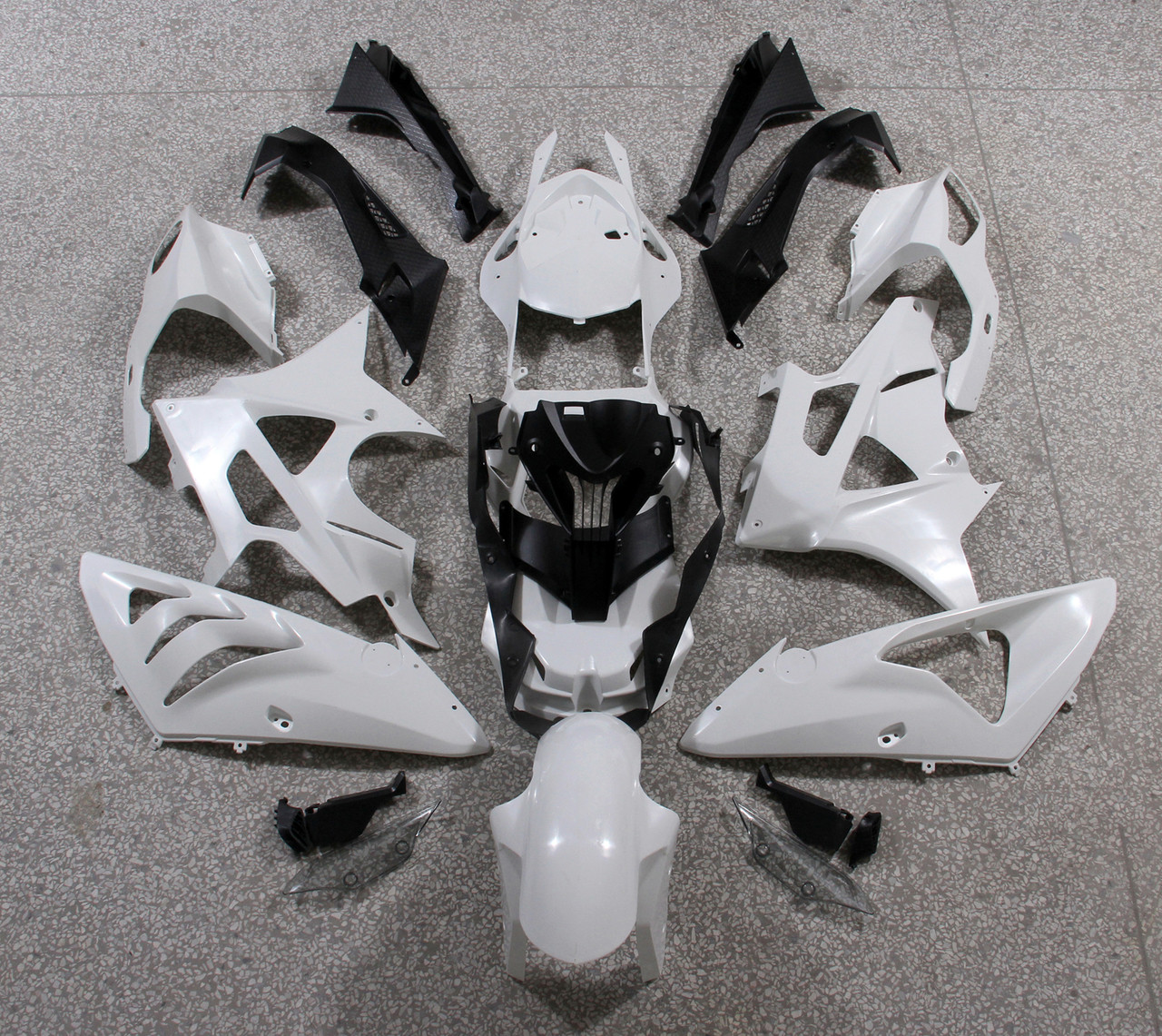 Fairings BMW S1000RR Mineral Silver Metallic SRR Racing (2009-2014)