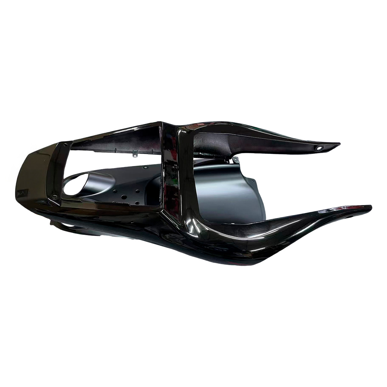 Amotopart Fairings Yamaha YZF-R6 Black & Red Flame R6 Racing (1998-2002)