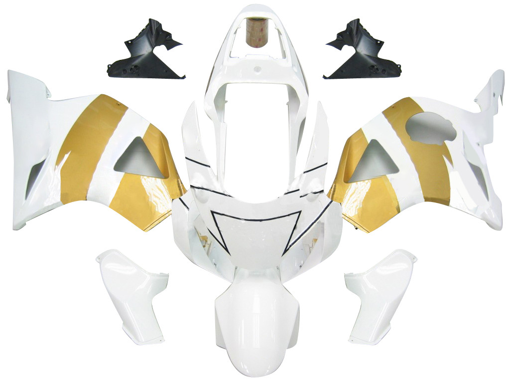 Amotopart Fairings Honda CBR 954 RR White & Gold Repsol Racing (2002-2003)
