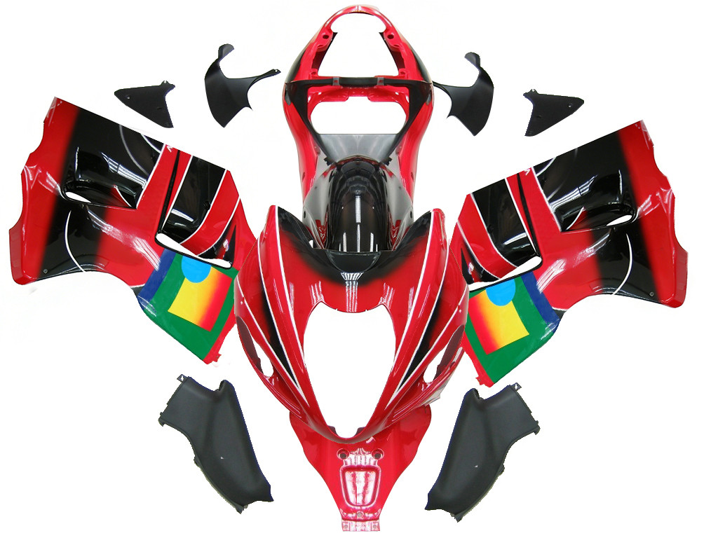 Amotopart Fairings Suzuki GSX1300 Hayabusa Red Black Jomo  Racing  (1999-2007)