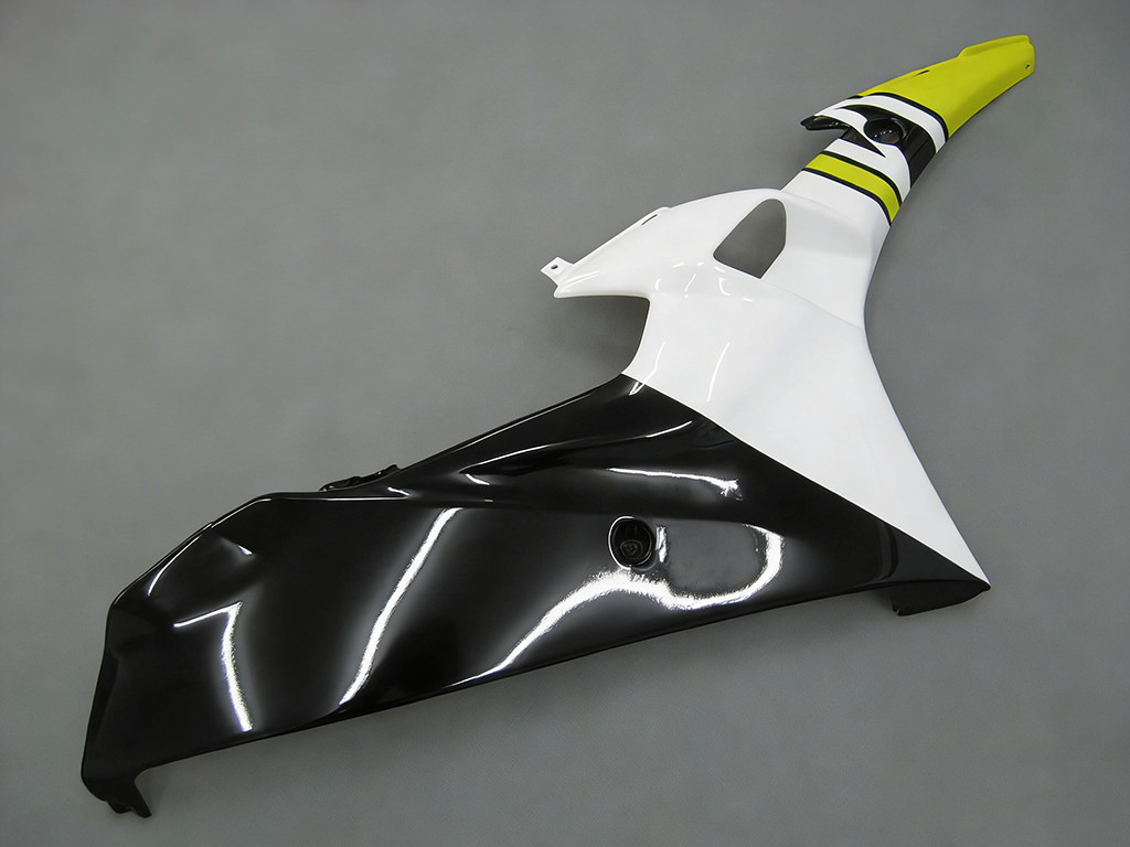 Amotopart Fairings Yamaha YZF-R6 Yellow White Black R6 Racing (2006-2007)