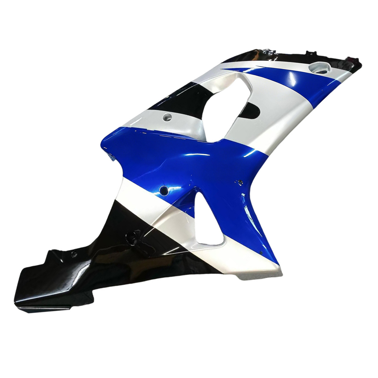 Amotopart Fairings Suzuki GSXR 1000 Silver Blue Black GSXR  Racing  (2000-2002)