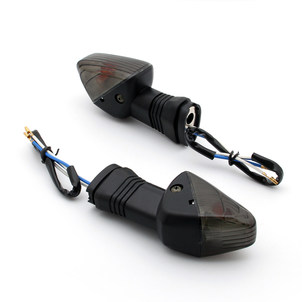 FRONT or REAR Indicators Turn Signals Kawasaki ZX6R Z1000 Z750 Ninja 650R KLE650 KLE500 Versys, Smoke