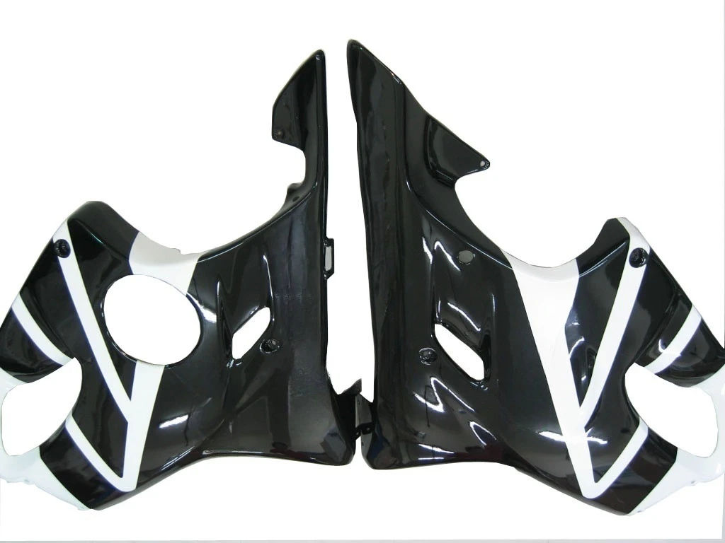 Amotopart Fairings Honda CBR 600 F4i  White & Black F4i Racing (2004-2007)