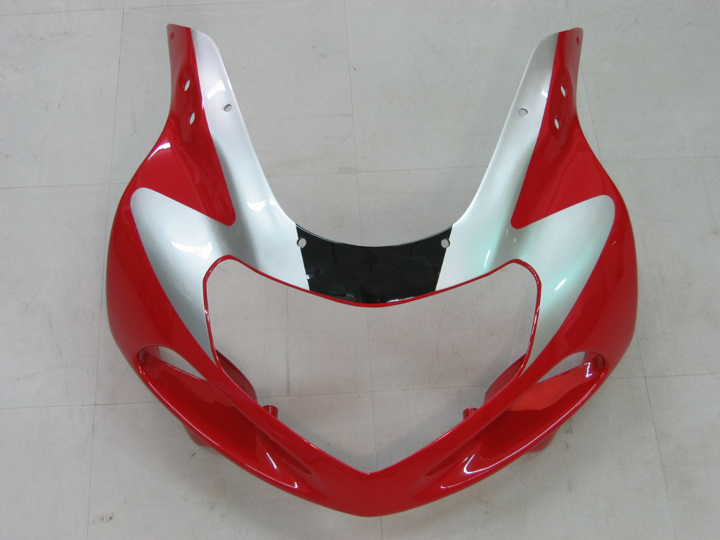 Amotopart Fairings Suzuki GSXR 1000 Black & Red GSXR Racing  (2000-2002)