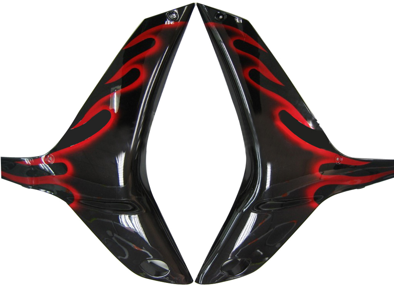 Fairings Honda CBR 600 RR Black & Red Flame Racing (2009-2012)