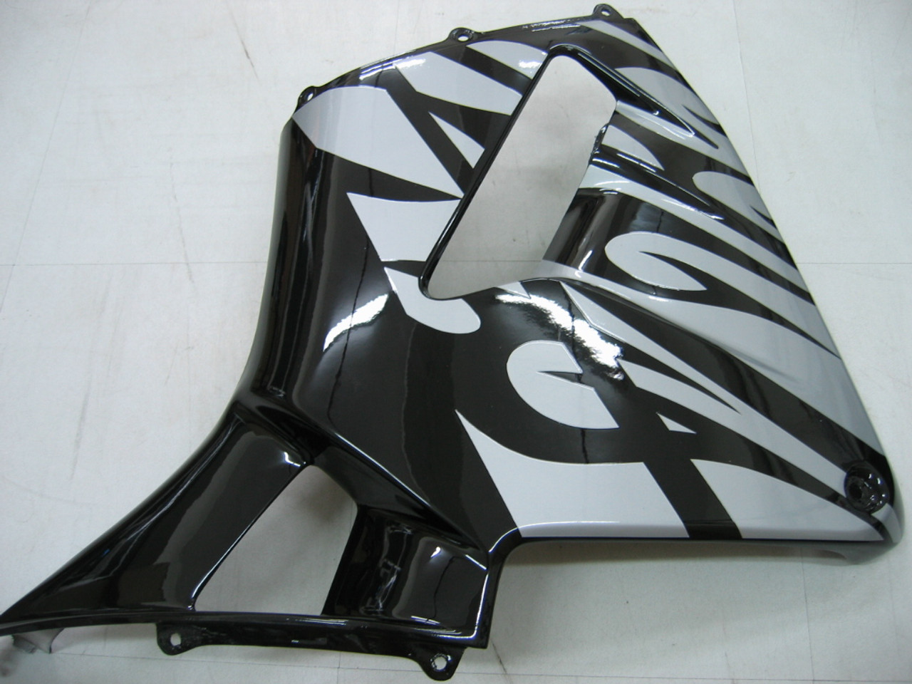 Fairings Honda CBR 600 RR Black & Silver Tribal Tatoo Racing (2005-2006)