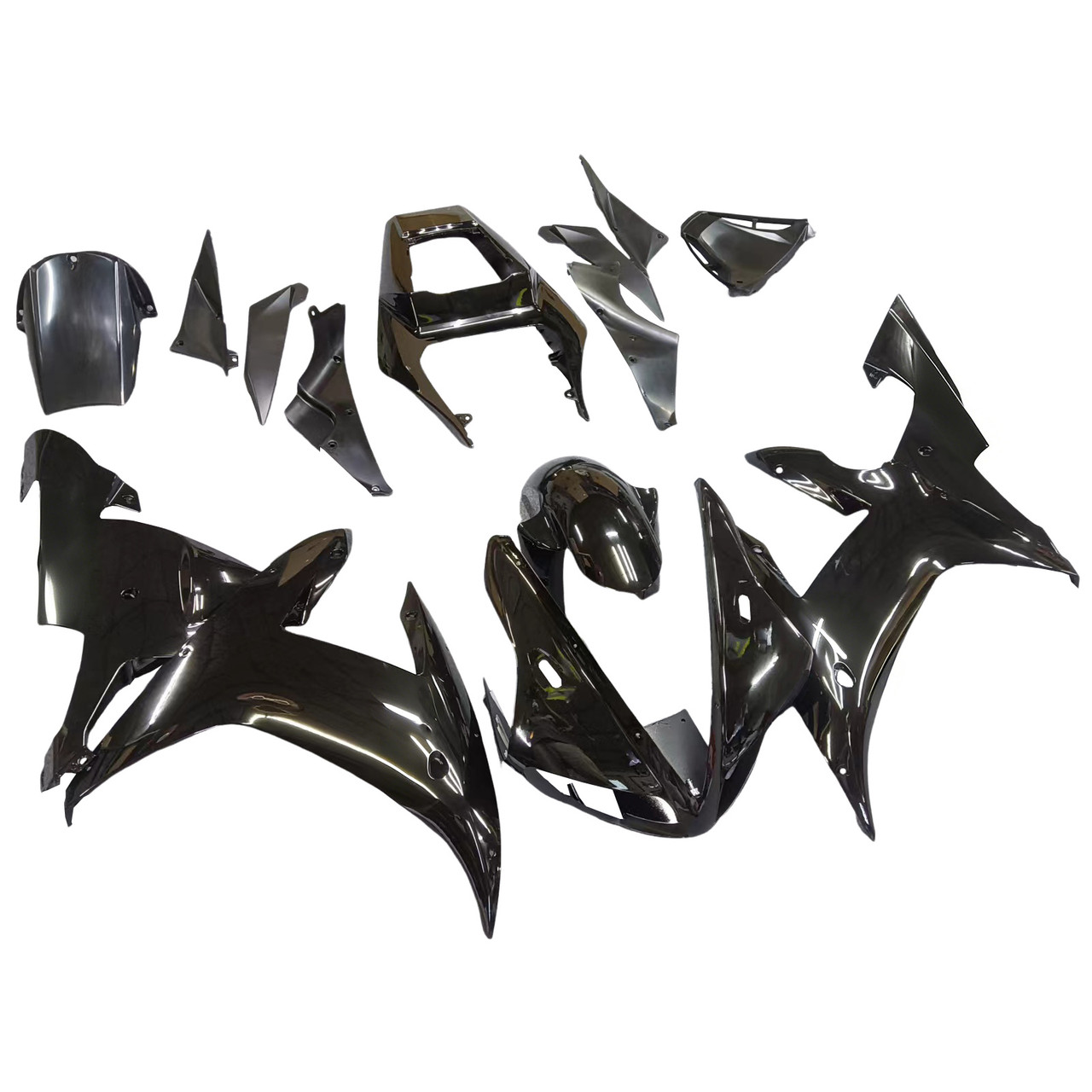 Amotopart Fairings Yamaha YZF-R1 All Black R1 Racing (2002-2003)