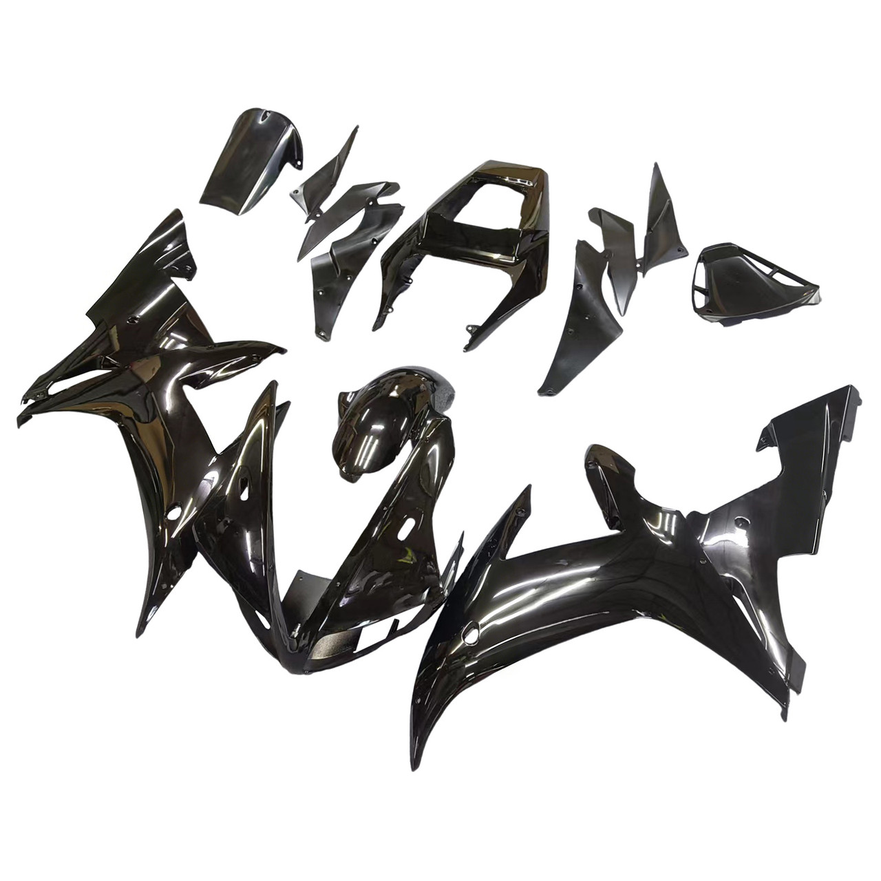 Amotopart Fairings Yamaha YZF-R1 All Black R1 Racing (2002-2003)