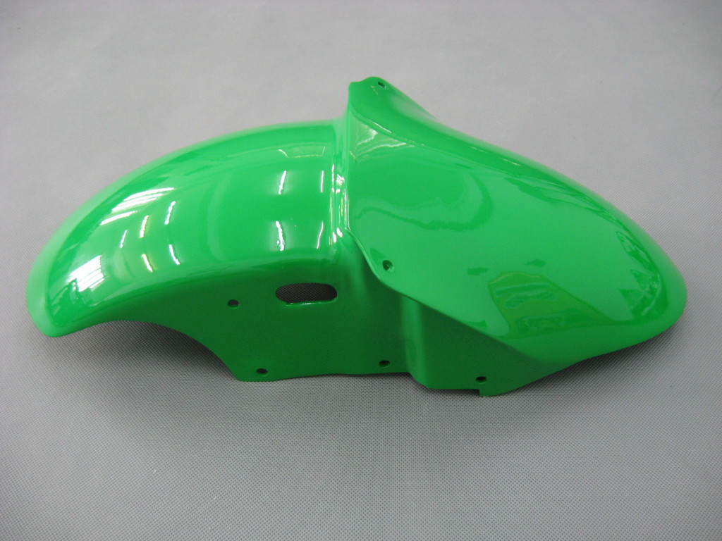 Amotopart Fairings Kawasaki ZX 9R Green Black No.56 Nakano Racing (2000-2001)