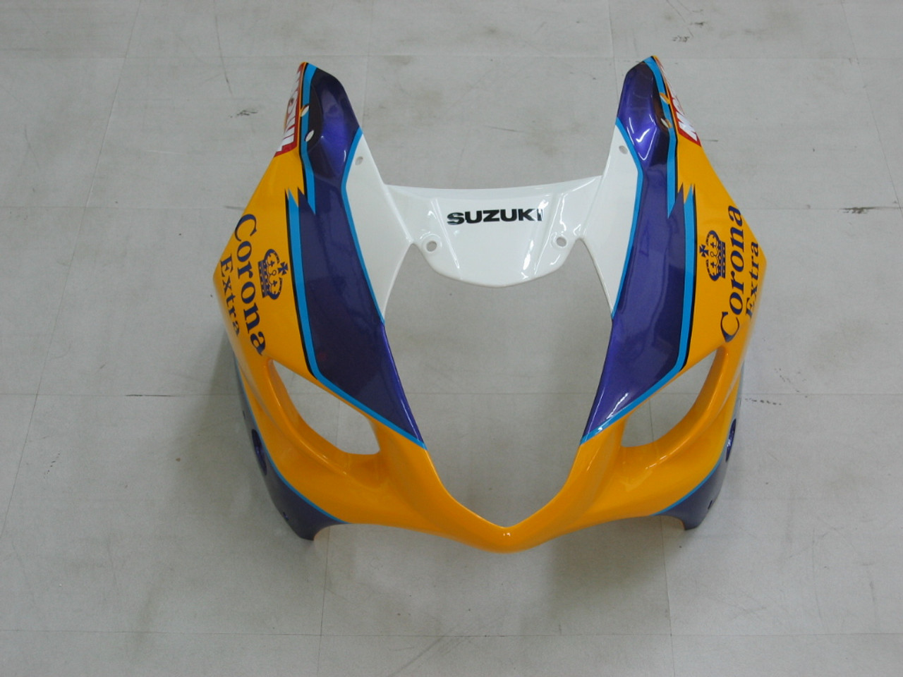 Fairings Suzuki GSXR 1000 Yellow & White Corona Racing  (2003-2004)