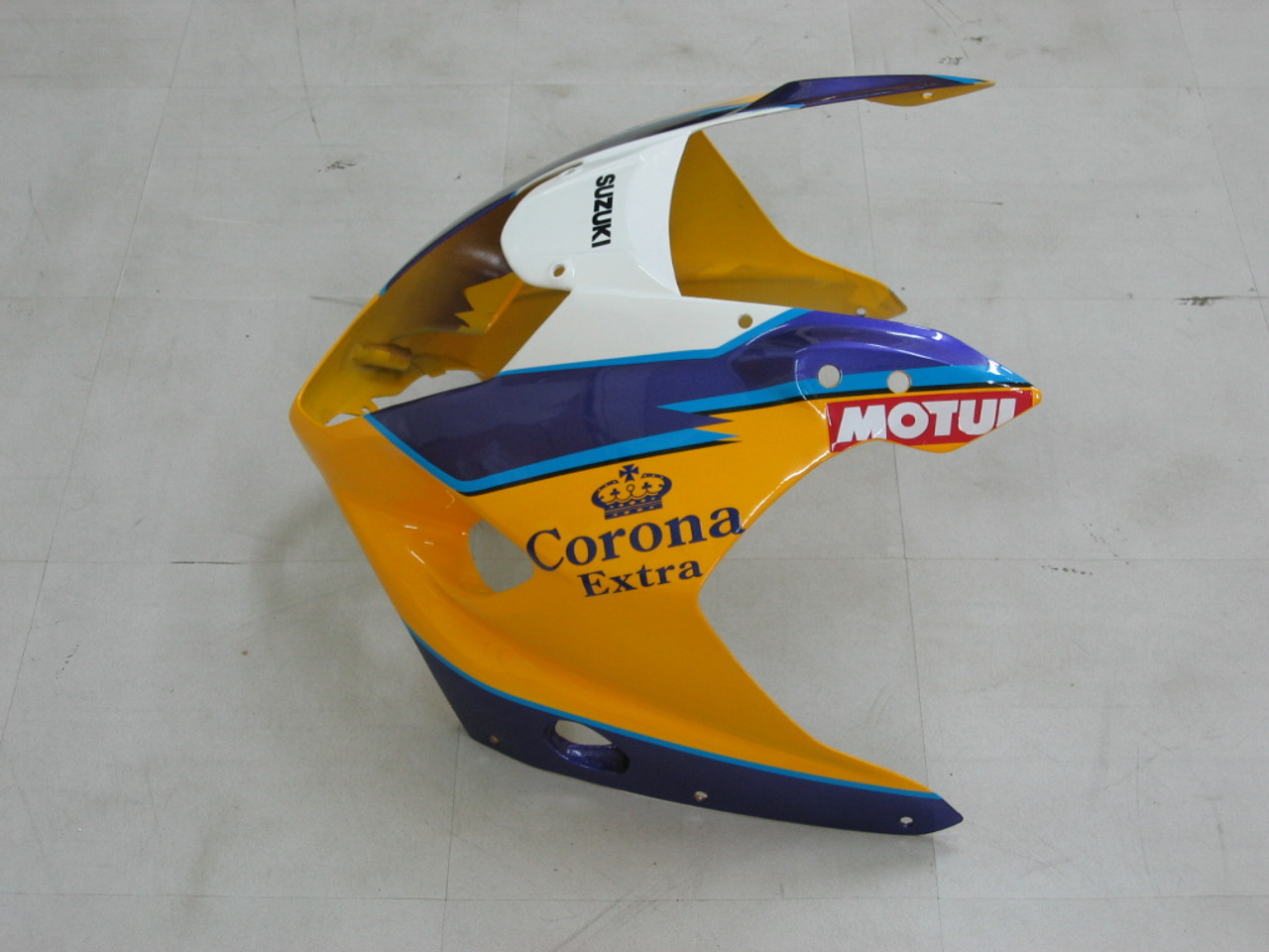 Fairings Suzuki GSXR 1000 Yellow & White Corona Racing  (2003-2004)