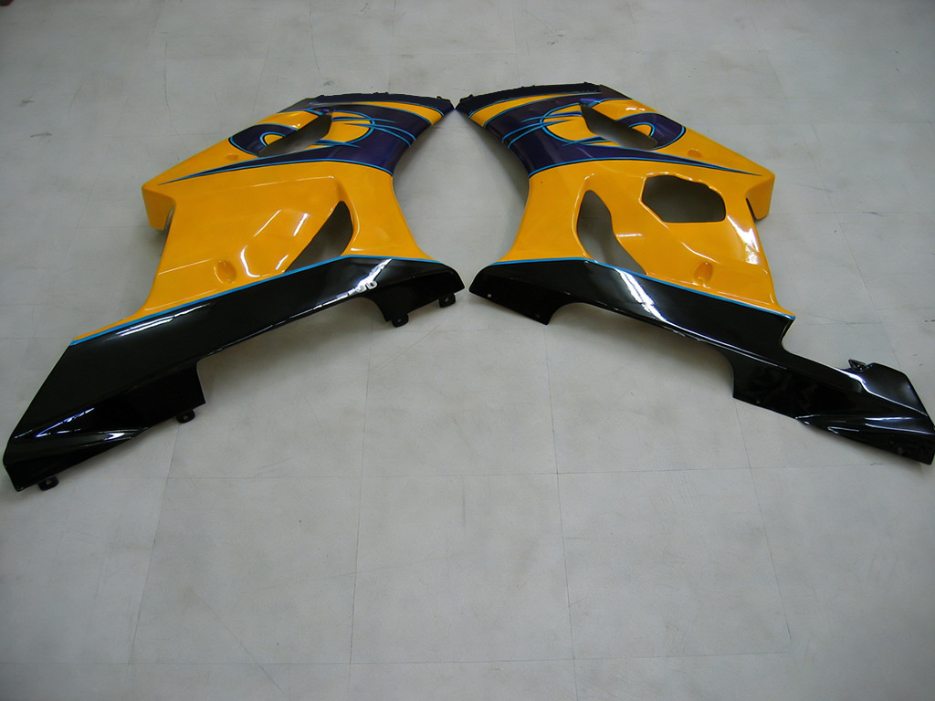 Amotopart Fairings Suzuki GSXR 1000 Yellow & White Corona Racing (2003-2004)
