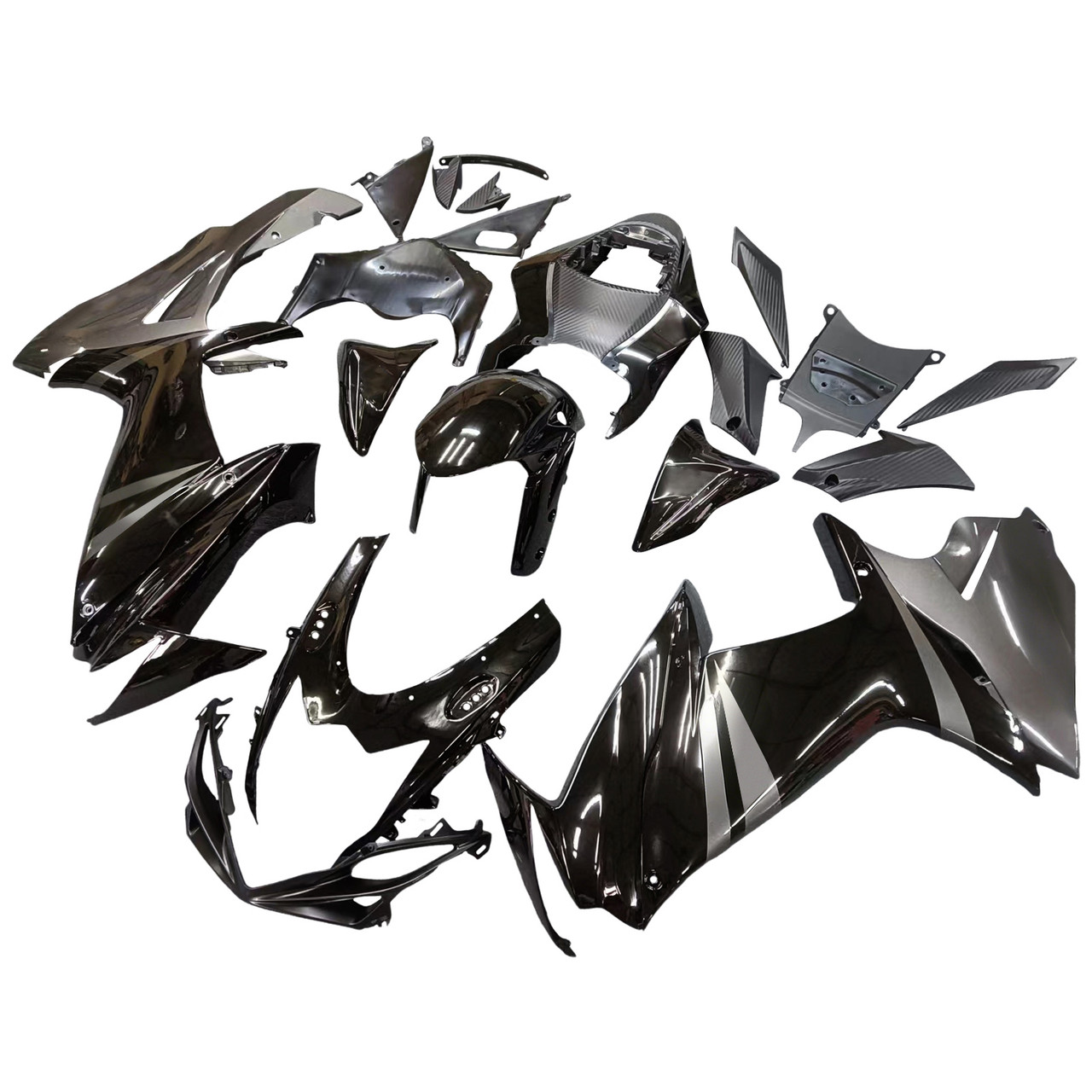 Amotopart Fairings Plastics Suzuki GSXR600 GSXR750 K11 Black GSXR (2011-2022)