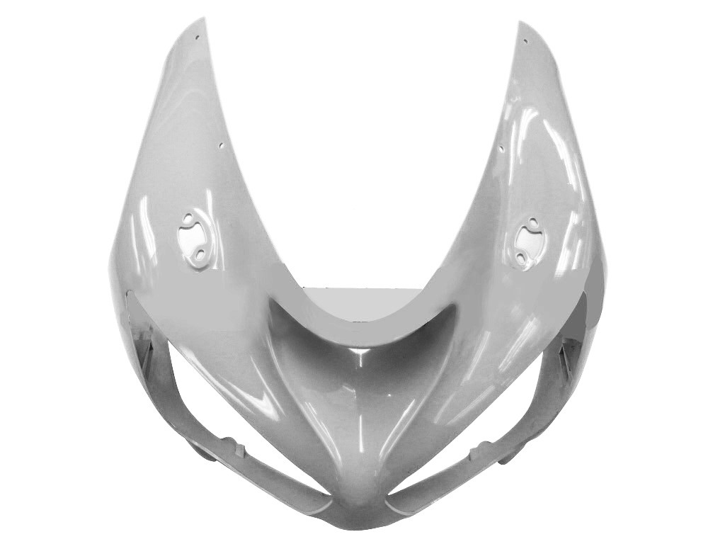 Amotopart Fairings Kawasaki ZX6R 636 Silver Black Ninja Racing  (2005-2006)
