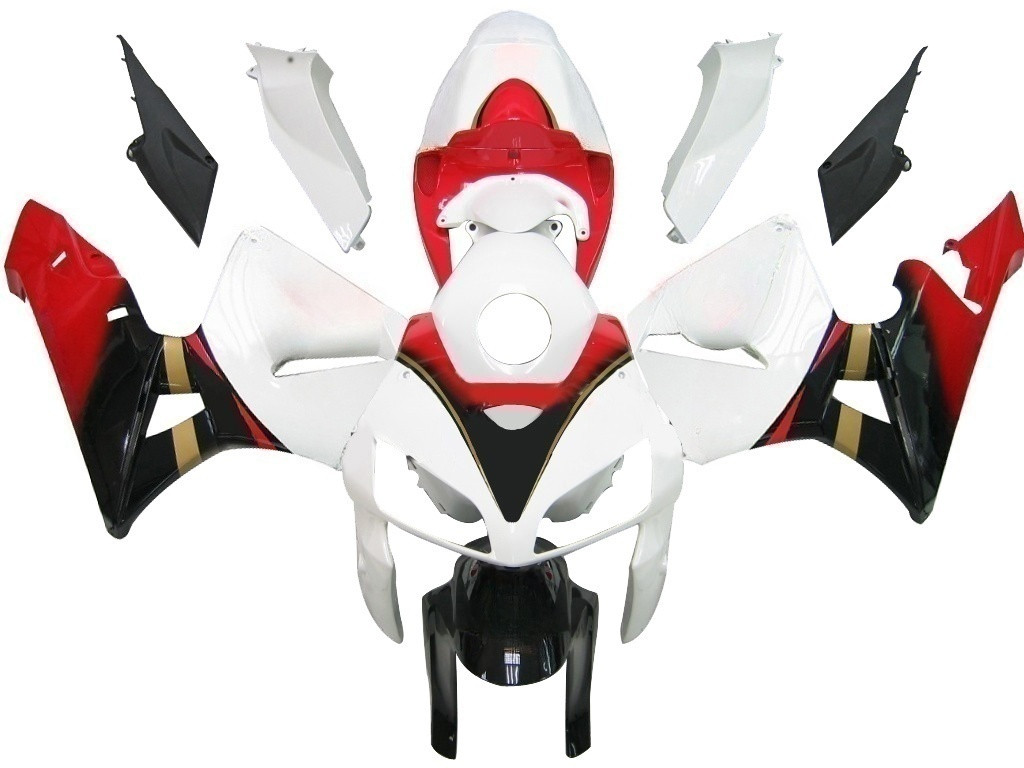 Amotopart Fairings Honda CBR 600 RR Red White Black Konica Racing (2005-2006)