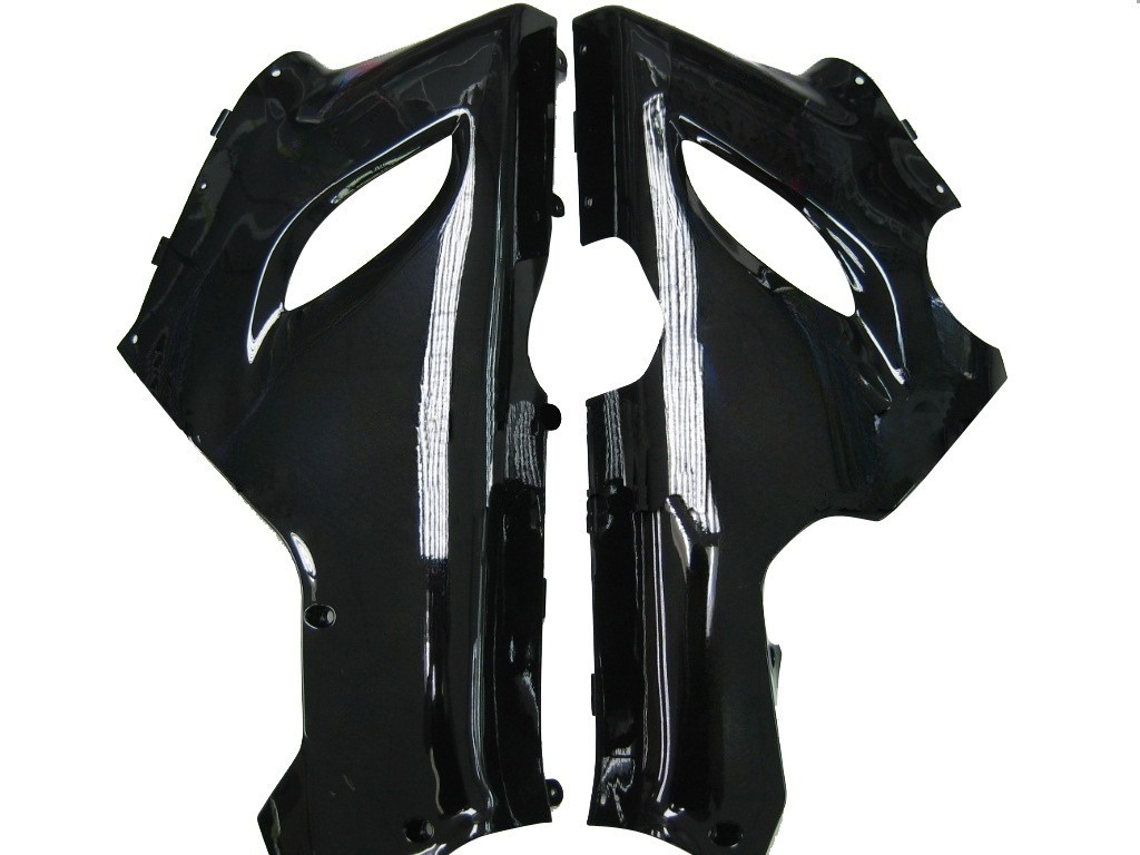 Amotopart Fairings Kawasaki ZX6R 636 Red White Black Ninja Racing  (2005-2006)
