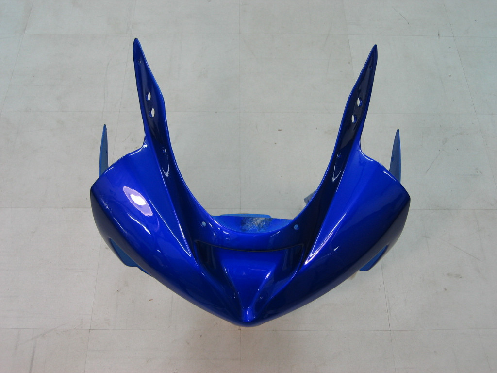 Amotopart Fairings Kawasaki ZX6R 636 Blue Ninja Racing (2003-2004