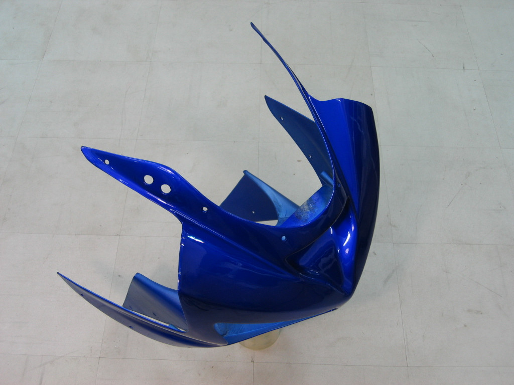 Amotopart Fairings Kawasaki ZX6R 636 Blue Ninja Racing  (2003-2004)