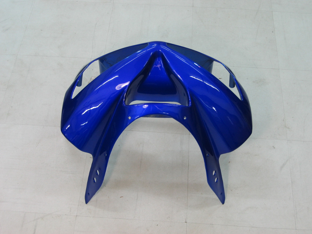 Amotopart Fairings Kawasaki ZX6R 636 Blue Ninja Racing  (2003-2004)