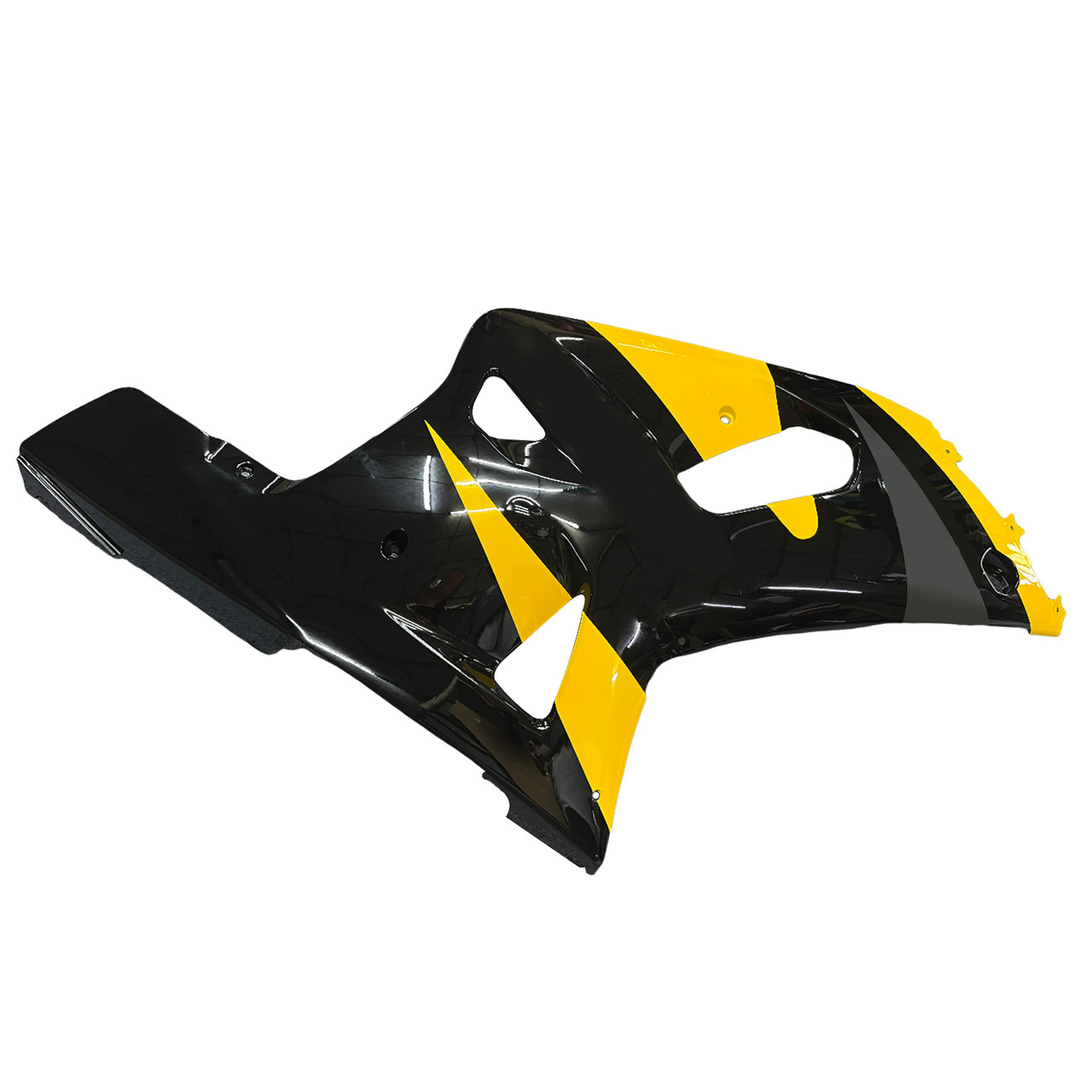 Amotopart Fairings Suzuki GSXR 750 Black & Yellow GSXR Racing (2001-2003)