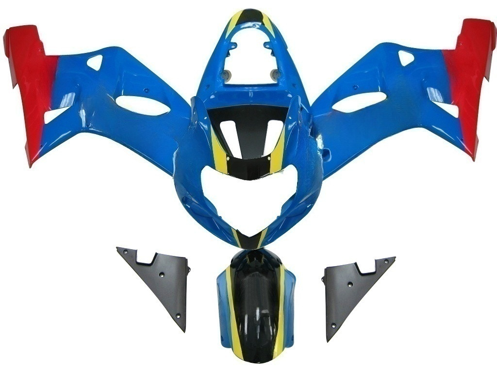 Amotopart Fairings Suzuki GSXR 750 Blue Red Rizla GSXR Racing  (2001-2003)