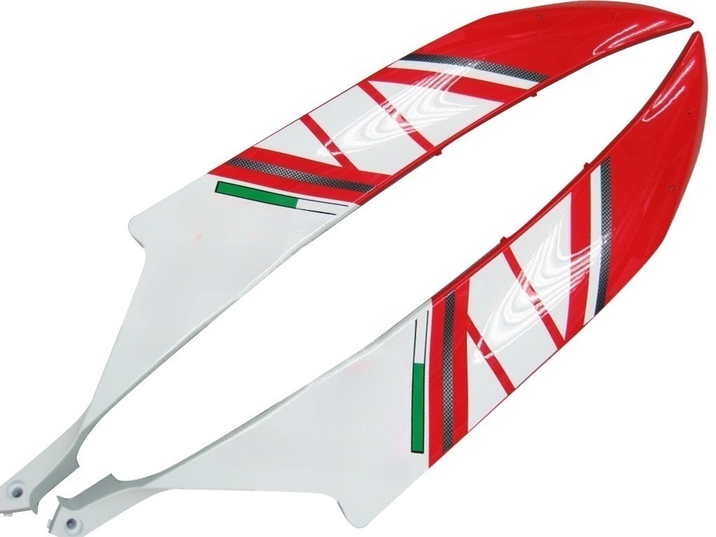 Amotopart Fairings Yamaha YZF-R6 White Red No.46 FIAT R6 Racing (2006-2007)