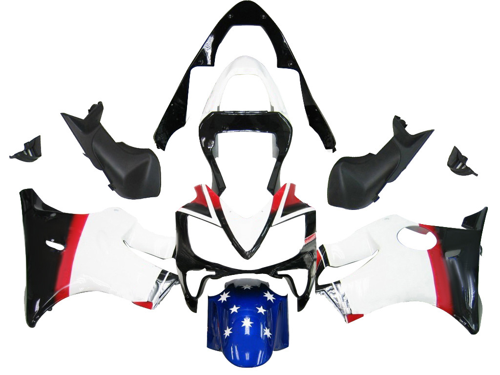 Amotopart Fairings Honda CBR 600 F4i Multi-Color Honda Racing (2001-2003)