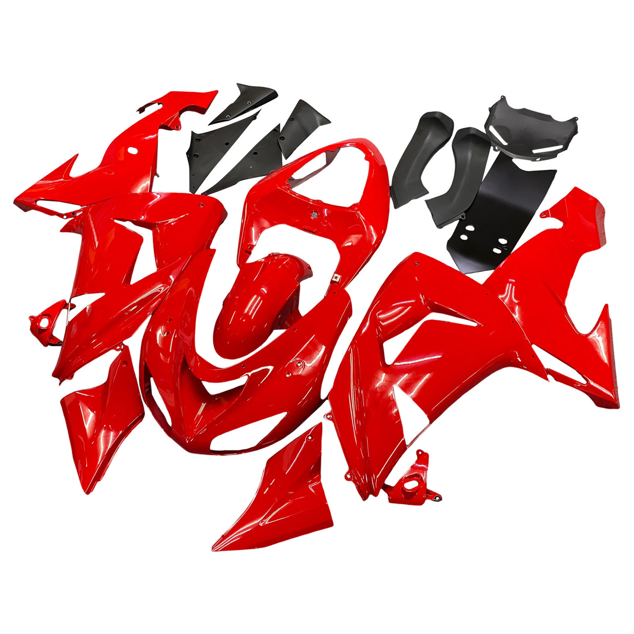 Amotopart Fairings Kawasaki ZX 10R Red Ninja Racing (2006-2007)