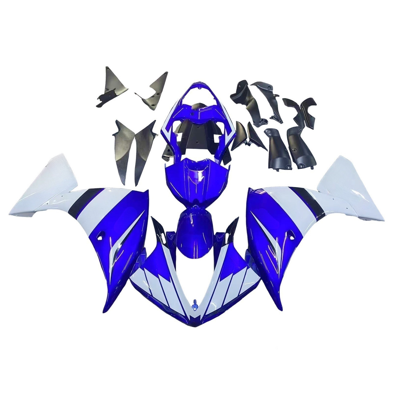 Amotopart Fairings Yamaha YZF-R1 Blue White R1 Racing (2009-2011)