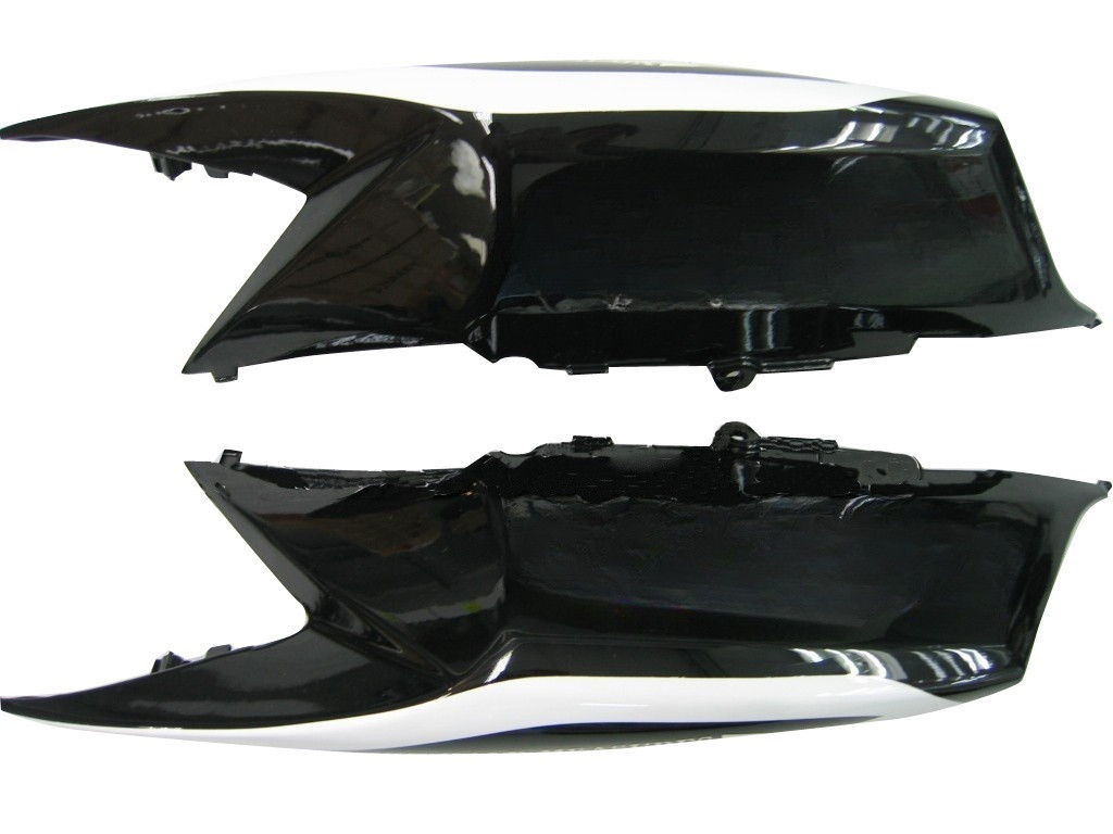 Amotopart Fairings Suzuki GSXR 600 750 Black Red Relentless Racing  (2008-2010)