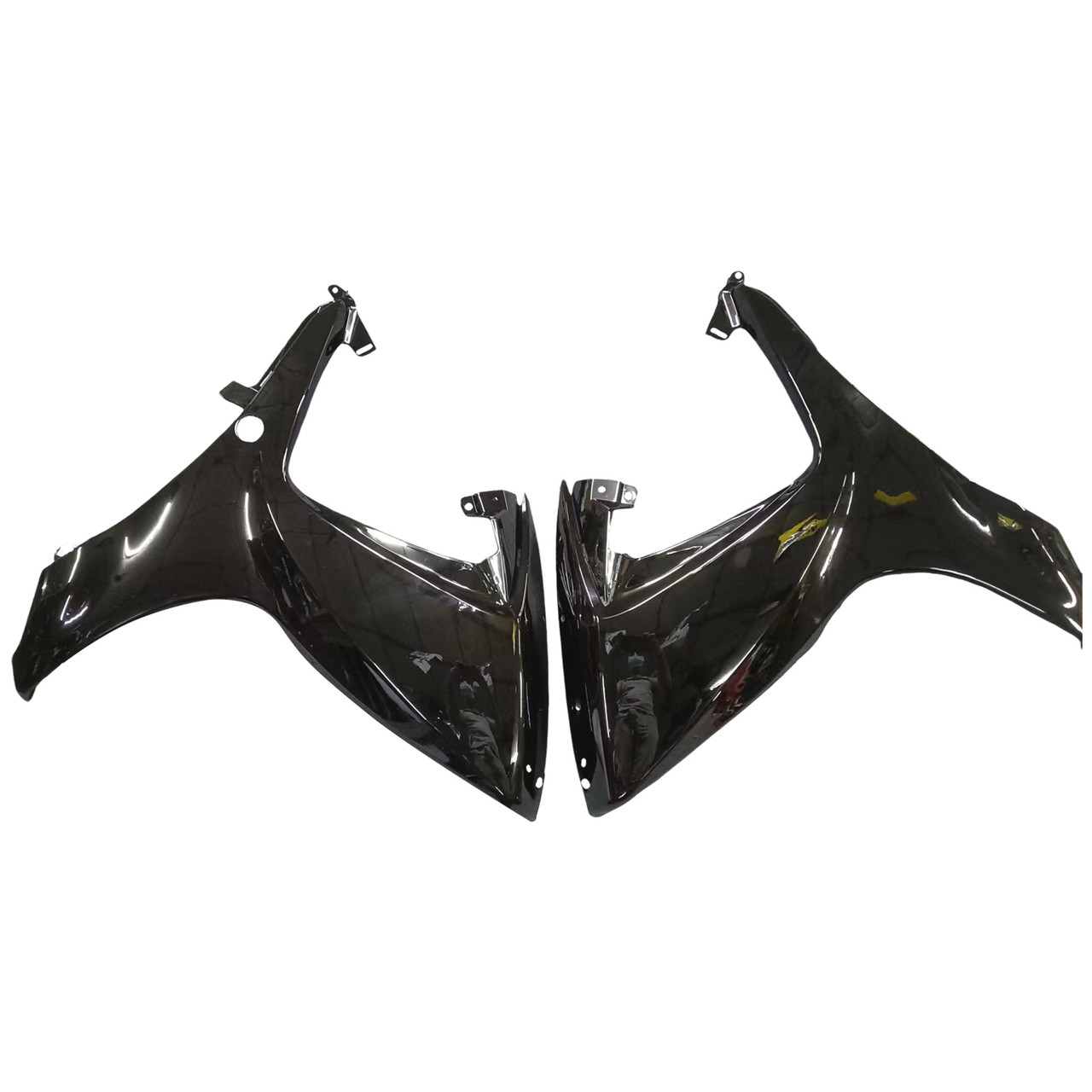 Amotopart Fairings Suzuki GSXR 600 750 All Black GSXR Racing (2006-2007)