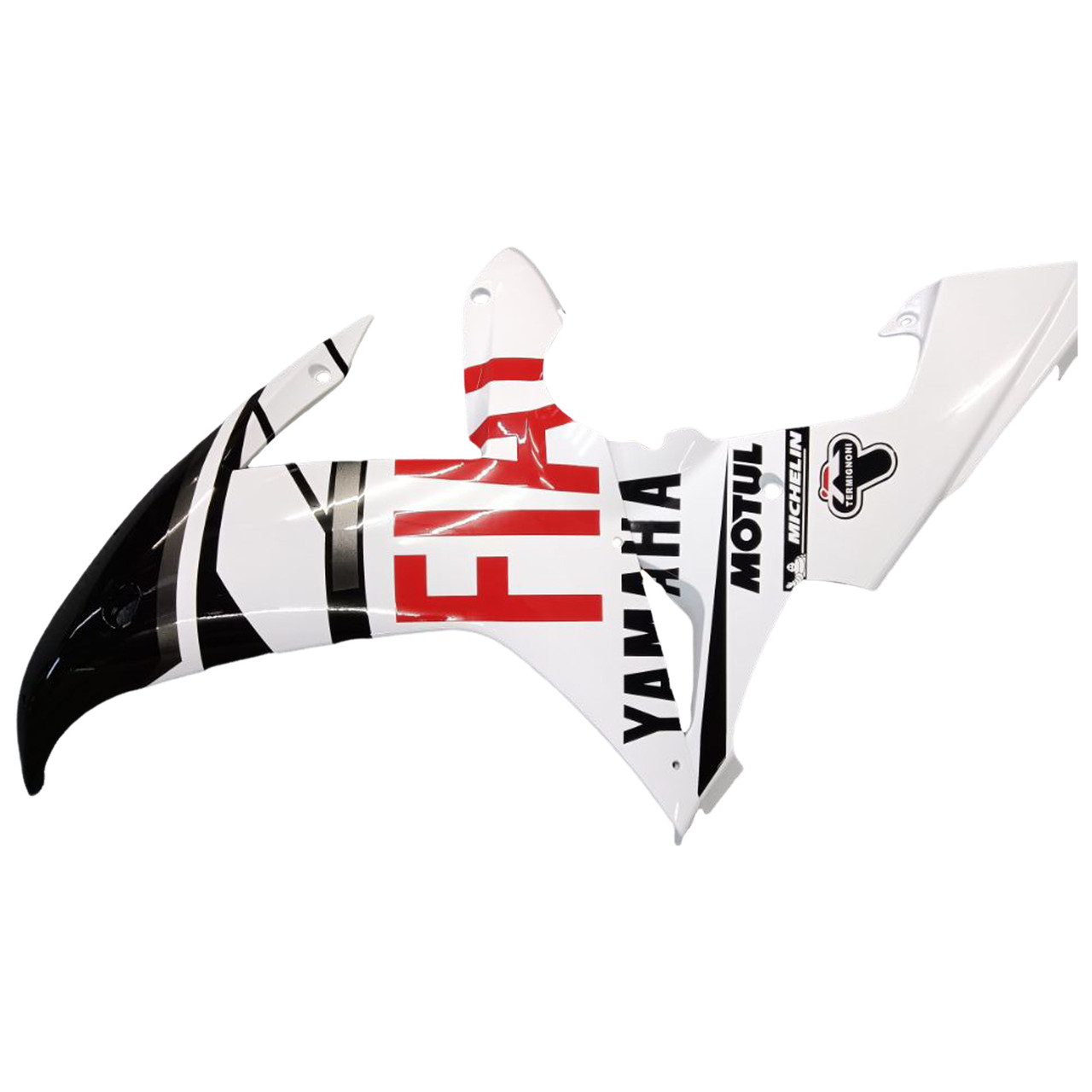 Amotopart Fairings Yamaha YZF-R1 Black White No.46 FIAT Racing 2002-2003