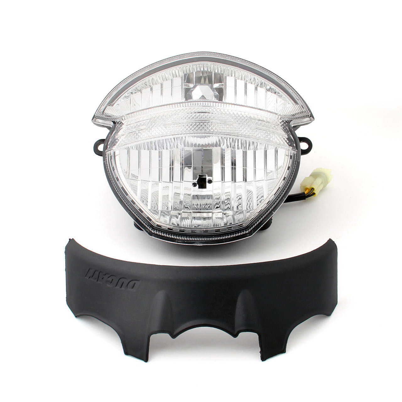 Headlight Ducati Monster 696 795 796 1000 1100 Clear - Mad Hornets
