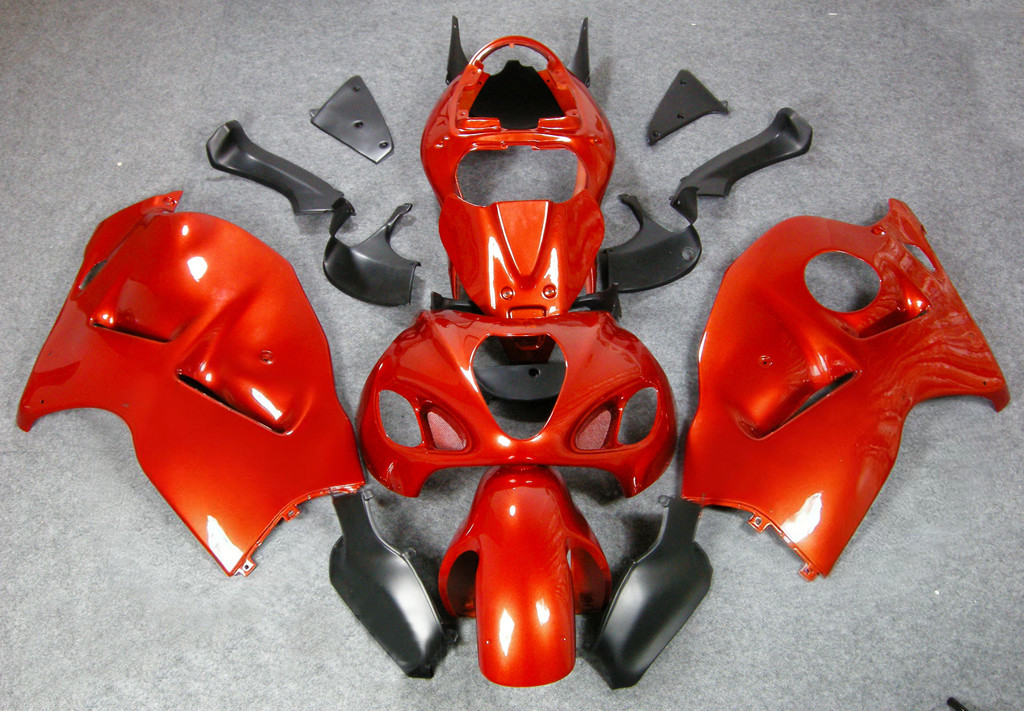 Amotopart Fairings Suzuki GSX1300 Hayabusa Orange Metallic Hayabusa Racing  (1999-2007)