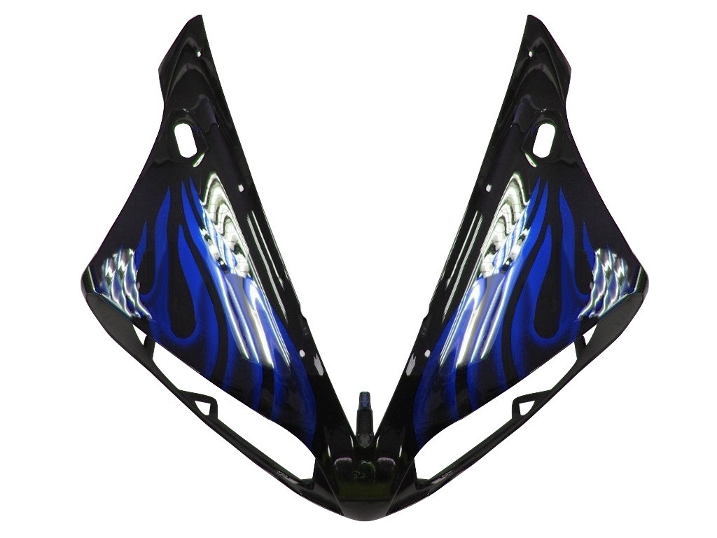 Amotopart Fairings Yamaha YZF-R1 Black & Blue Flame R1 Racing (2004-2006)