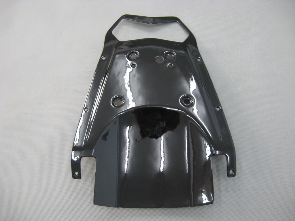 Amotopart Fairings Kawasaki ZX6R 636 Black West Ninja Racing  (2003-2004)